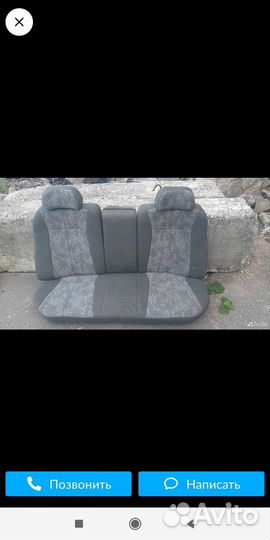 Сиденья ваз 2110