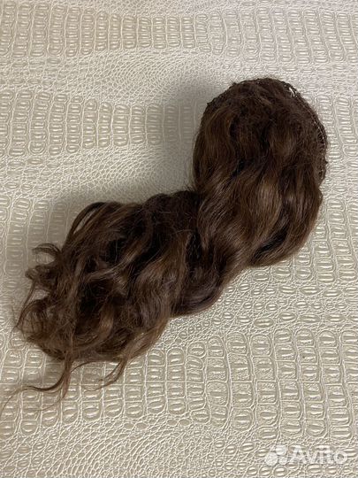 Шиньон из натуральных волос