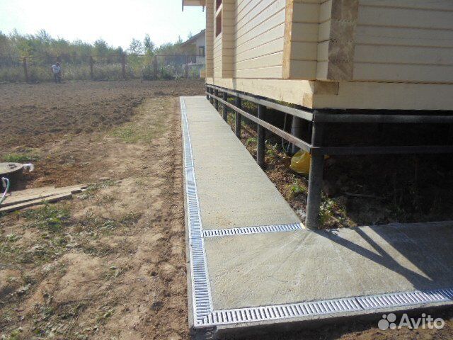 Фундамент венцы отмостка