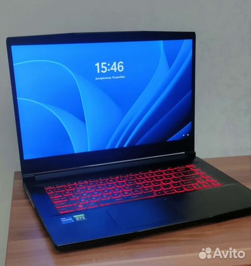 Ноутбук msi gf63 11uc-218xru