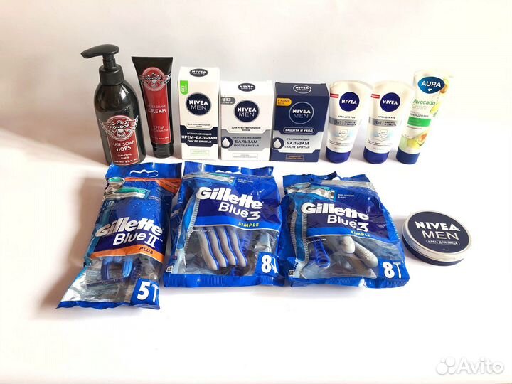 Nivea, Kondor, Gillette новые в ассортименте