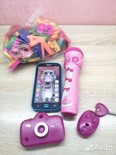 Игрушки пакетом для девочки