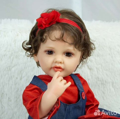 Кукла Реборн девочка можно купать