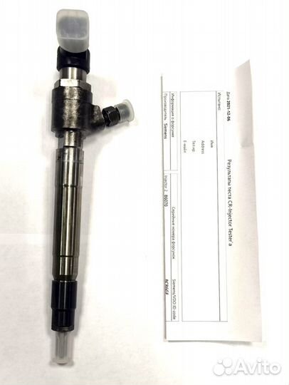 Форсунка Ford Transit BK2Q9K546AG rebuild
