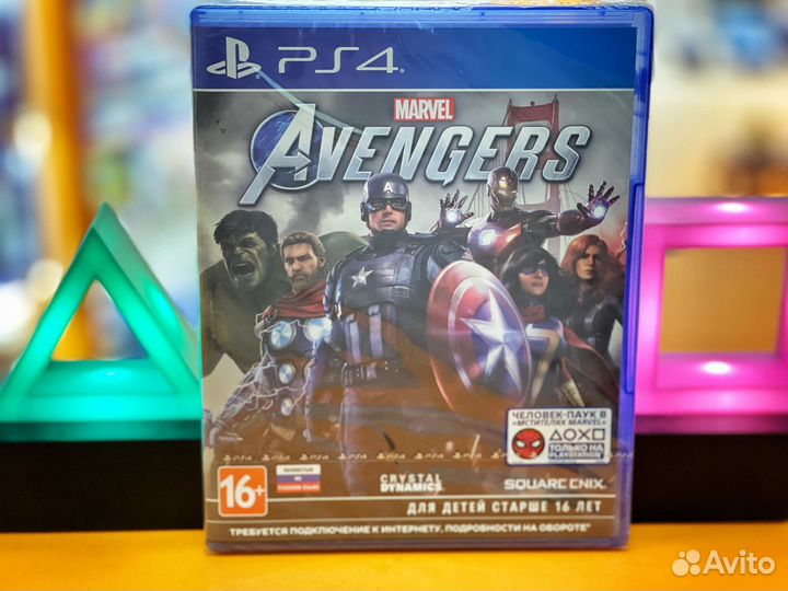 PS4 Игра Marvel Avengers (русская версия)