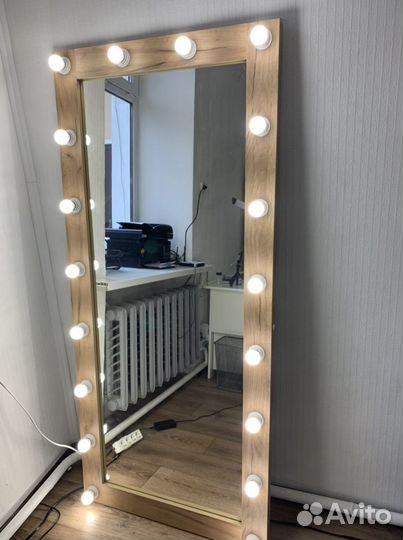 Новые зеркала с подсветкой гримёрные