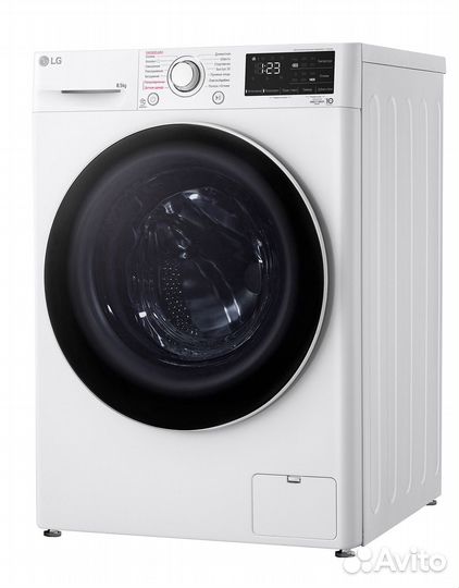 Стиральная машина LG F4V3ES0W, 8,5кг