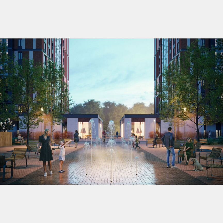 1-к. квартира, 41,4 м², 18/25 эт.