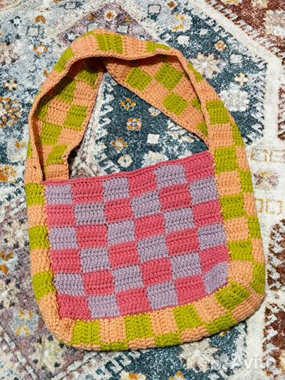 Вязаная крючком сумка