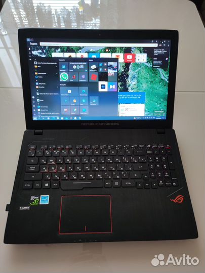 Ноутбук Asus ROG gl553vd-DM203