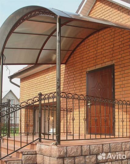 Навес к дому