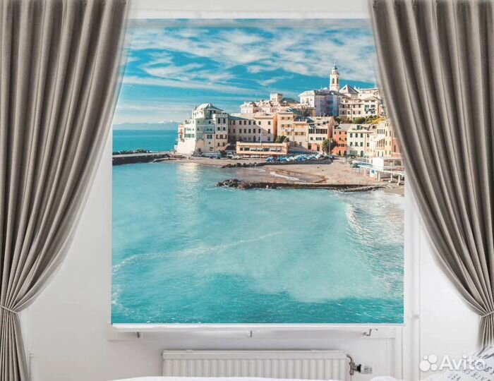 Рулонные шторы с фотопечатью