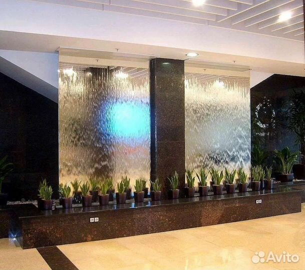 Водопад по стеклу - от производителя