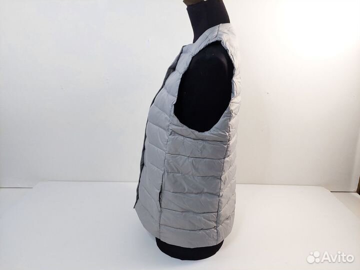 Жилет легкий пуховый XL серый