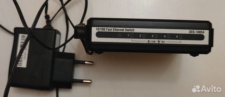 Коммутатор D-link DES-1005A (5 портов)