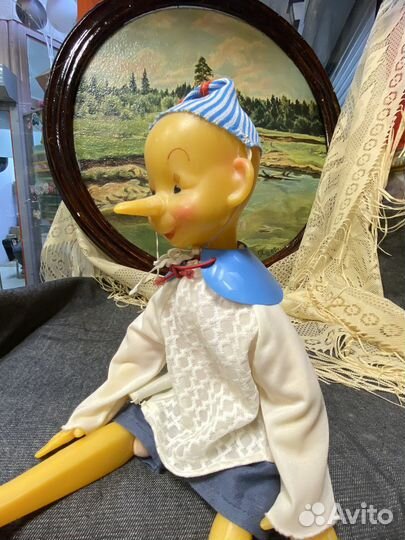 Игрушка СССР Буратино, ф-ка Кругозор