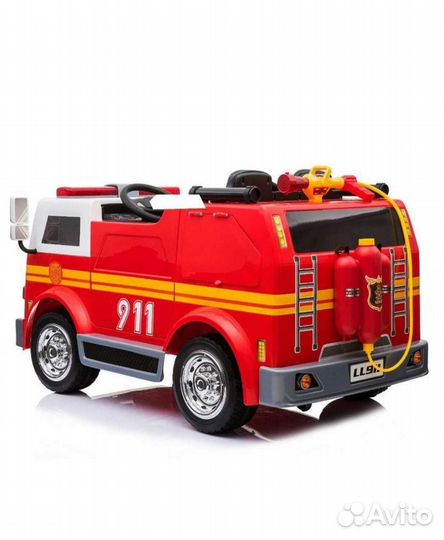 Детский электромобиль Пожарная машина