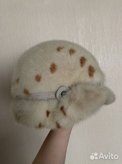 Шапка норковая женская