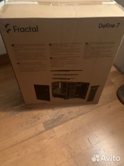 Корпус Fractal Design define 7 Black - TG