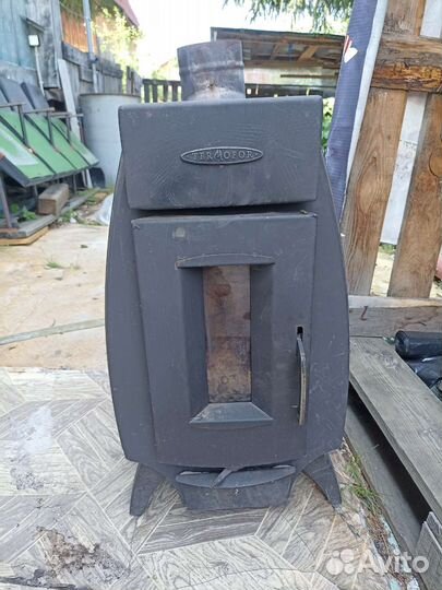 Печь дровяная для дома Термофор огонь батарея 5
