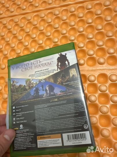 Assassins creed истоки xbox one диск