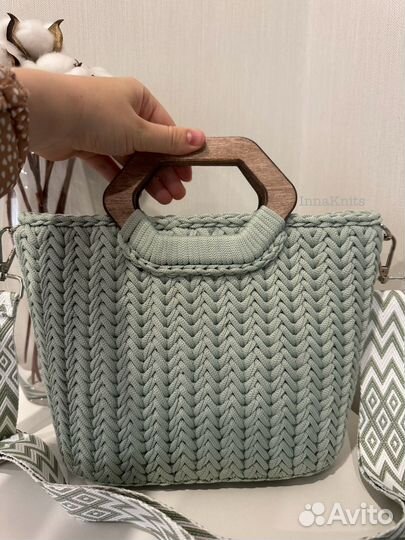Сумка вязаная