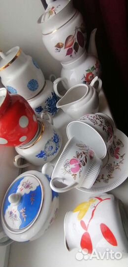 Добавила Предметы винтаж сервизов