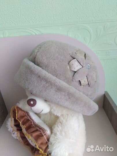 Шапка женская мутон