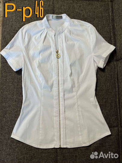 Рубашка белая женская
