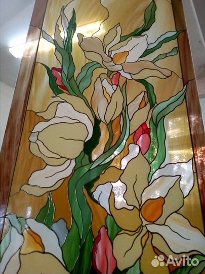 Витраж в нишу