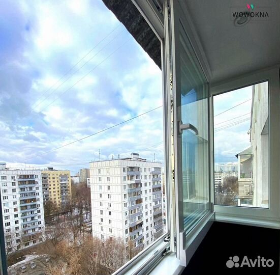 Остекление балконов раздвижные рамы