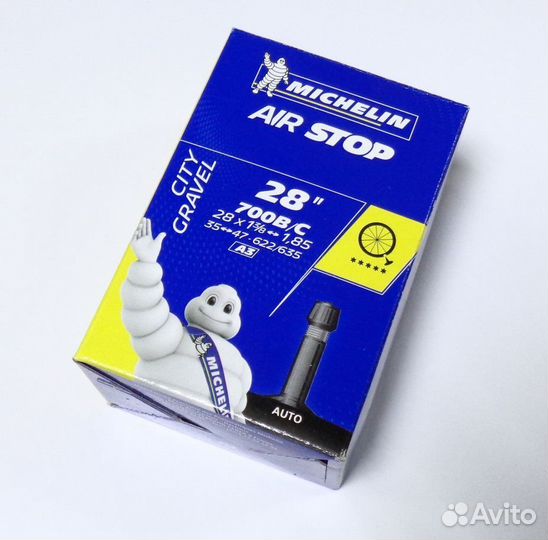 Камера Michelin A3 Airstop 700x35-47С, AV 40мм