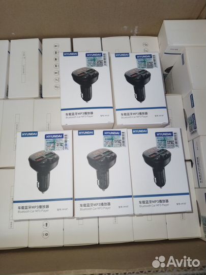 FM трансмиттер, hyundai, Bluetooth, новый