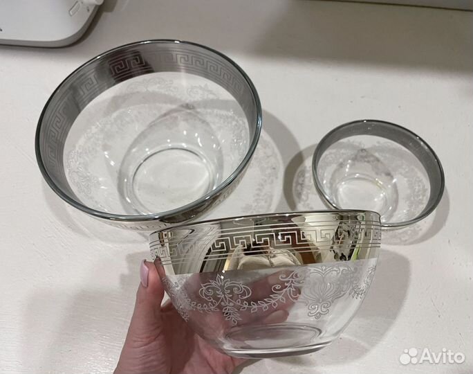 Набор салатников (3 штуки)