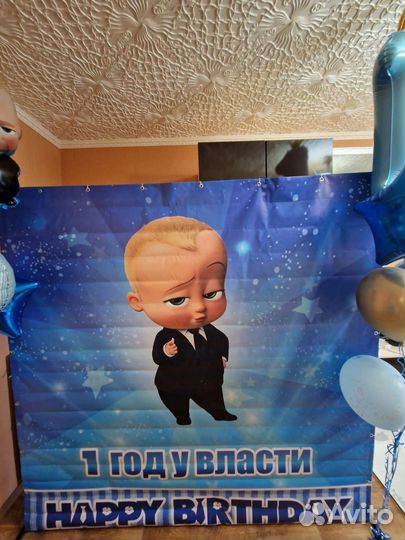 Банер на день рождения фотозона