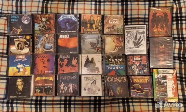 Коллекция CD/DVD дисков