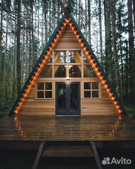 Дом А-фрейм под ключ