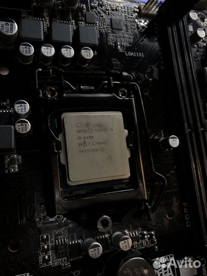 Мат. плата 1151+ i5 6400