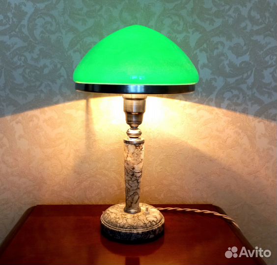 Старинная Настольная Лампа