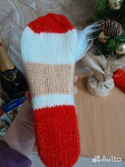 Новогодние носки 36р-37р