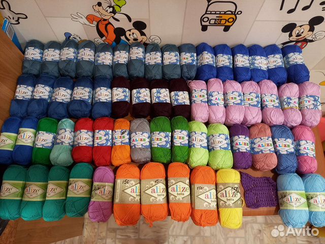 Пряжа нитки для вязания