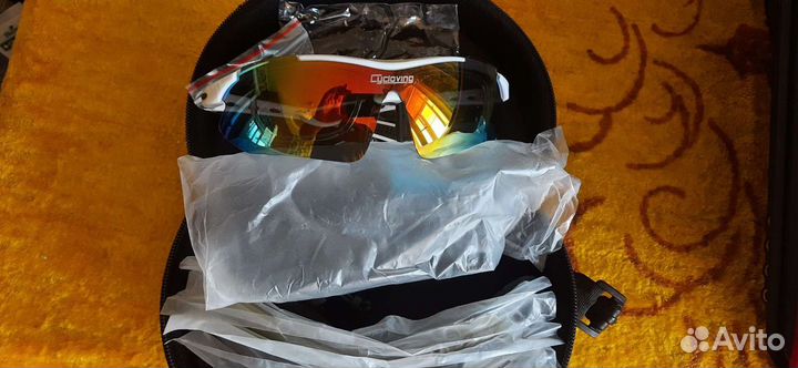 Спортивные очки,со сменными стёклами