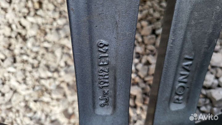 Комплект разношироких колес Mercedes 19