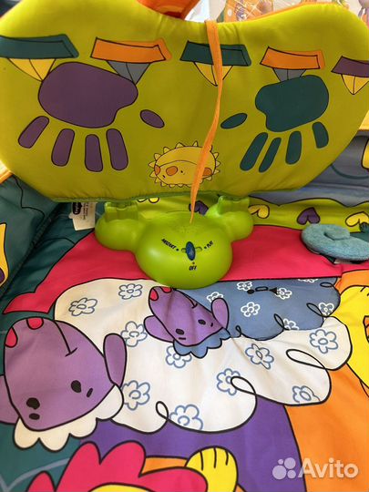 Развивающий коврик tiny love зоосад