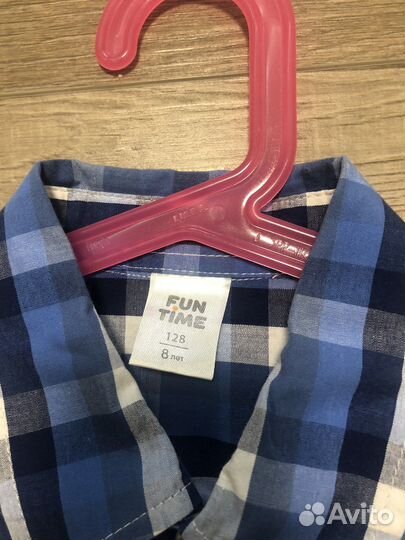 Рубашка для мальчика 128