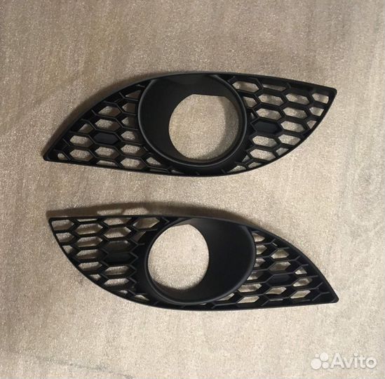 Решётки М5-look бампера BMW E60 под птф Diederichs