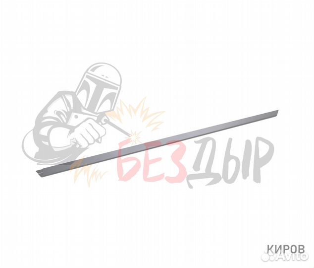 Порог Renault Scenic 3 правый