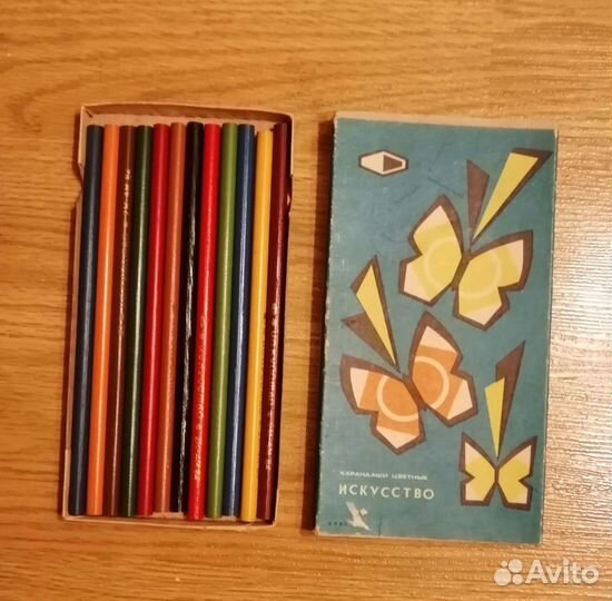 Цветные карандаши СССР