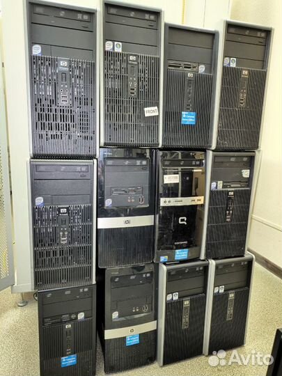 Системные блоки и мониторы HP, NEC, Samsung