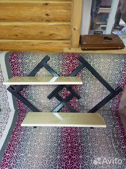 Полка настенная + лавочка